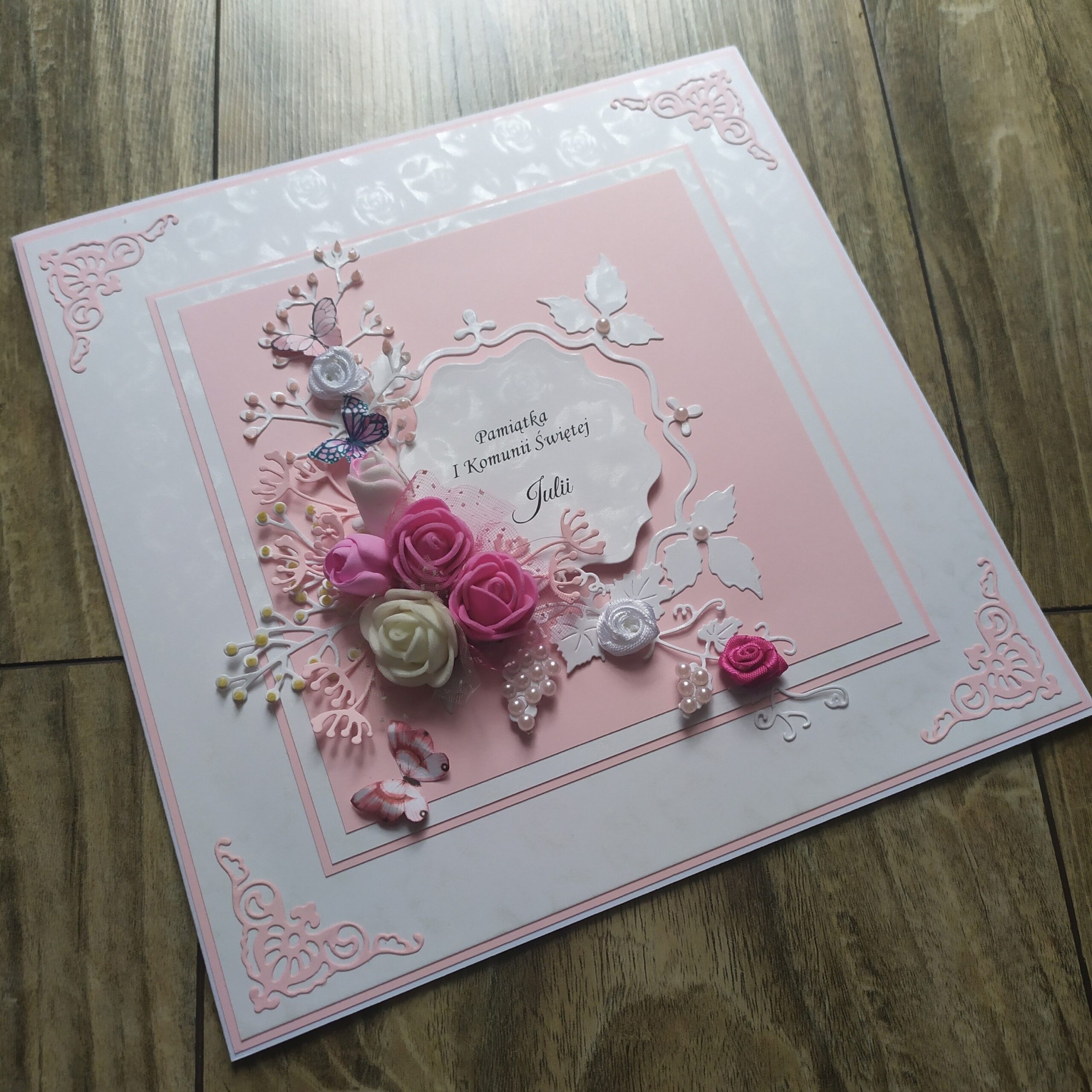 KK60 - kartka XXL - rozmiar 21x21 - 55 zł Pokazowe