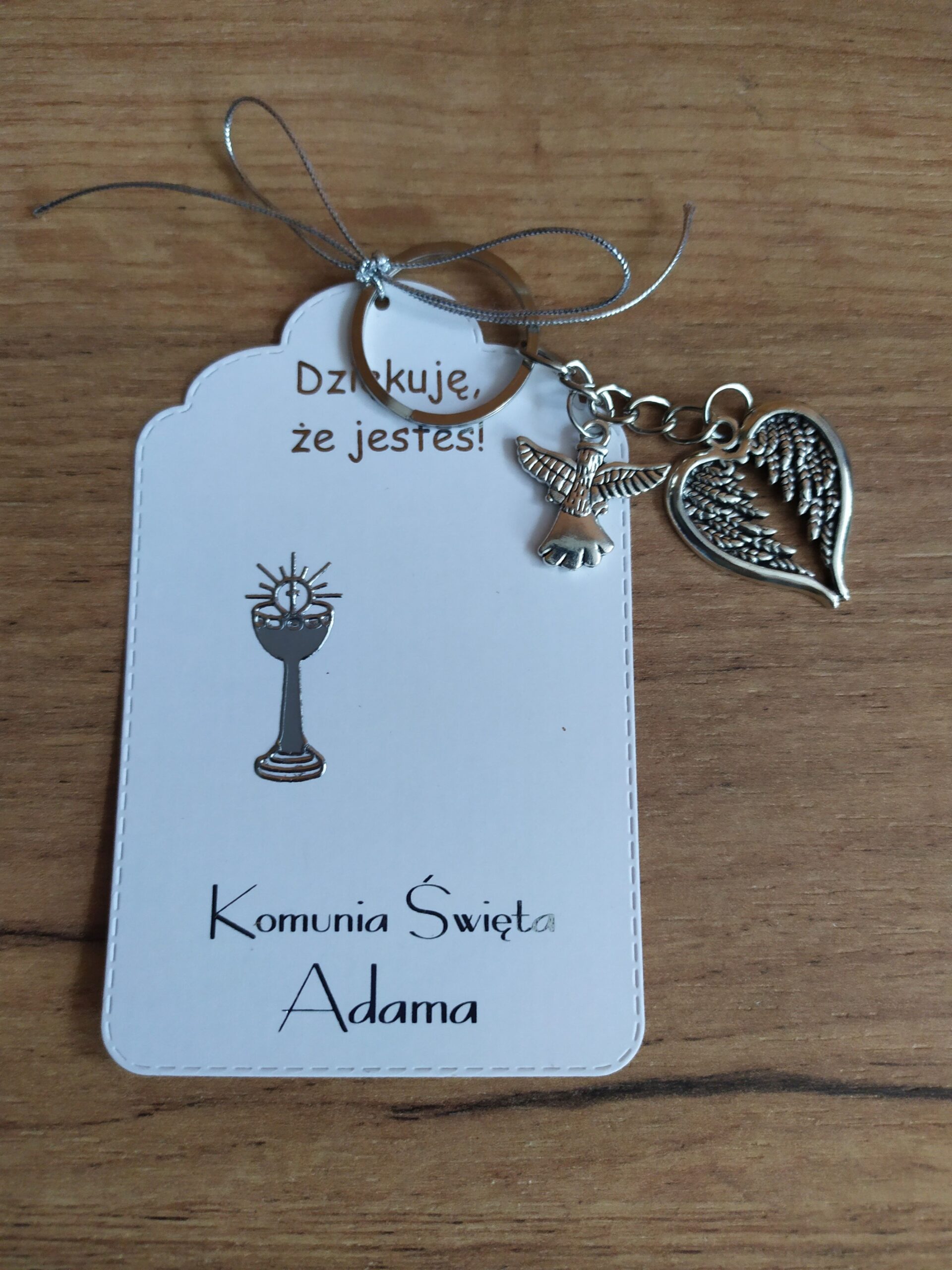 Podziękowanie Breloczek - 4 zł sztuka